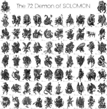 72 Demons of Solomon